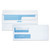 Double Window Redi-Seal Security-Tinted Envelope, #9, Commercial Flap, Redi-Seal Closure, 3.88 X 8.88, White, 250/carton - QUA24519