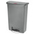 Slim Jim Resin Step-On Container, Front Step Style, 24 Gal, Gray - RCP1883606
