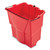 Wavebrake 2.0 Dirty Water Bucket, 18 Qt, Plastic, Red - RCP2064907