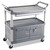 Xtra Instrument Cart, 300-Lb Capacity, Three-Shelf, 20w X 40.63d X 37.8h, Gray - RCP4094GRA