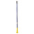 Gripper Fiberglass Mop Handle, 60", Blue/yellow - RCPH246BLU