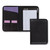 Professional Padfolio, 3/4w X 9 1/4h, Open Style, Black - SAM70811