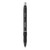 S-Gel High-Performance Gel Pen, Retractable, Bold 1 Mm, Black Ink, Black Barrel, 36/pack - SAN2096181