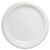 Bare Eco-Forward Clay-Coated Paper Dinnerware, Plate, 9" Dia, White, 500/carton - SCCHP9S