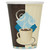 Duo Shield Insulated Paper Hot Cups, 8 Oz, Tuscan Cafe, Chocolate/blue/beige, 1,000/carton - SCCIC8J7534CT