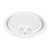 Lift Back And Lock Tab Cup Lids, Fits 10 Oz To 24 Oz Cups, White, 100/sleeve, 10 Sleeves/carton - SCCLB3161