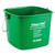 Kleen-Pail, 6qt, Plastic, Green, 12/carton - SJMKP196GN