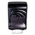 Ultrafold Multifold/c-Fold Towel Dispenser, Oceans, 11.75 X 6.25 X 18, Transparent Black Pearl - SJMT1790TBK