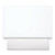 Singlefold Paper Towel Dispenser, 10.75 X 6 X 7.5, White - SJMT1800WH