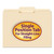 Manila File Folders, 1/3-Cut Tabs, Center Position, Letter Size, 100/box - SMD10332
