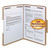Top Tab 2-Fastener Folders, 1/3-Cut Tabs, Letter Size, 11 Pt. Kraft, 50/box - SMD14837