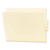 Heavyweight Manila End Tab Folders, 9" Front, 1/3-Cut Tabs, Center Position, Letter Size, 100/box - SMD24136