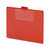 Poly Out Guide, Two-Pocket Style, 1/5-Cut Top Tab, Out, 8.5 X 11, Red, 50/box - SMD51920