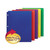 Poly Snap-In Two-Pocket Folder, 50-Sheet Capacity, 11 X 8.5, Assorted, 10/pack - SMD87939