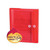 Poly String And Button Interoffice Envelopes, String And Button Closure, 9.75 X 11.63, Transparent Red, 5/pack - SMD89527