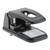 100-Sheet High Capacity Two-Hole Punch, Fixed Centers, 9/32" Holes, Black/gray - SWI74190