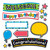 Bold Strokes Wipe-Off Celebration Signs Bulletin Board Set, 18.25" X 31", 27 Pieces - TEPT8393