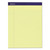 Legal Ruled Pads, Narrow Rule, 50 Canary-Yellow 8.5 X 11.75 Sheets, 4/pack - TOP20215