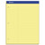 Double Sheet Pads, Pitman Rule Variation (offset Dividing Line - 3" Left), 100 Canary-Yellow 8.5 X 11.75 Sheets - TOP20245