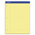Double Sheet Pads, Narrow Rule, 100 Canary-Yellow 8.5 X 11.75 Sheets - TOP20246