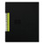 Idea Collective Professional Wirebound Hardcover Notebook, 1 Subject, Medium/college Rule, Black Cover, 8 X 5.5, 80 Sheets - TOP56897