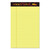 Docket Gold Ruled Perforated Pads, Narrow Rule, 50 Canary-Yellow 5 X 8 Sheets, 12/pack - TOP63900