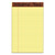 "The Legal Pad" Ruled Perforated Pads, Narrow Rule, 50 Canary-Yellow 5 X 8 Sheets, Dozen - TOP7501