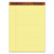 "The Legal Pad" Ruled Perforated Pads, Wide/legal Rule, 50 Canary-Yellow 8.5 X 11 Sheets, 3/pack - TOP75327