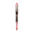 Vision Elite Roller Ball Pen, Stick, Extra-Fine 0.5 Mm, Red Ink, Black/red Barrel - UBC69022