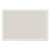 Linen Bulletin Board With Decor Frame, 30 X 20, Natural Surface/white Frame - UBR2074U0001