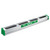 Hold Up Aluminum Tool Rack, 36w X 3.5d X 3.5h, Aluminum/green - UNGHU900