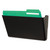 Wall File, Add-On Pocket, Plastic, Black - UNV08122