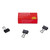 Binder Clips, Mini, Black/silver, Dozen - UNV10199