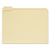 Top Tab Manila File Folders, 1/5-Cut Tabs, Assorted Positions, Letter Size, 11 Pt. Manila, 100/box - UNV12115