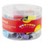 Emoji Themed Binder Clips In Dispenser Tub, Medium, Assorted Colors, 42/pack - UNV31031
