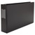 Ledger-Size Round Ring Binder With Label Holder, 3 Rings, 3" Capacity, 11 X 17, Black - UNV35423