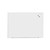 Frameless Magnetic Glass Marker Board, 48" X 36", White - UNV43203