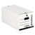 Deluxe Quick Set-Up String-And-Button Boxes, Letter Files, White, 12/carton - UNV75121