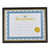 Document Frames, Plastic, 8 1/2 X 10 Insert, Black/gold, 3/pack - UNV76847