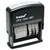 Economy 12-Message Date Stamp, Self-Inking, 2" X 0.38", Black - USSE4817