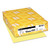 Exact Index Card Stock, 90 Lb, 8.5 X 11, Canary, 250/pack - WAU49141