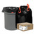 Heavy-Duty Trash Bags, 33 Gal, 1.2 Mil, 33.5" X 38", Black, 150/box - WBI1DTL150