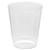 Comet Plastic Tumbler, 8 Oz, Clear, Tall, 25/pack, 20 Packs/carton - WNAT8T