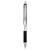 Z-Grip Flight Ballpoint Pen, Retractable, Bold 1.2 Mm, Black Ink, White Barrel, Dozen - ZEB21910