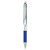 Z-Grip Flight Ballpoint Pen, Retractable, Bold 1.2 Mm, Blue Ink, White Barrel, Dozen - ZEB21920