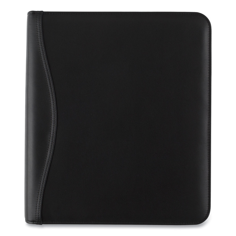 Black Leather Planner/organizer Starter Set, 11 X 8.5, Black Cover, 12-Month (jan To Dec): Undated - AAG038054005