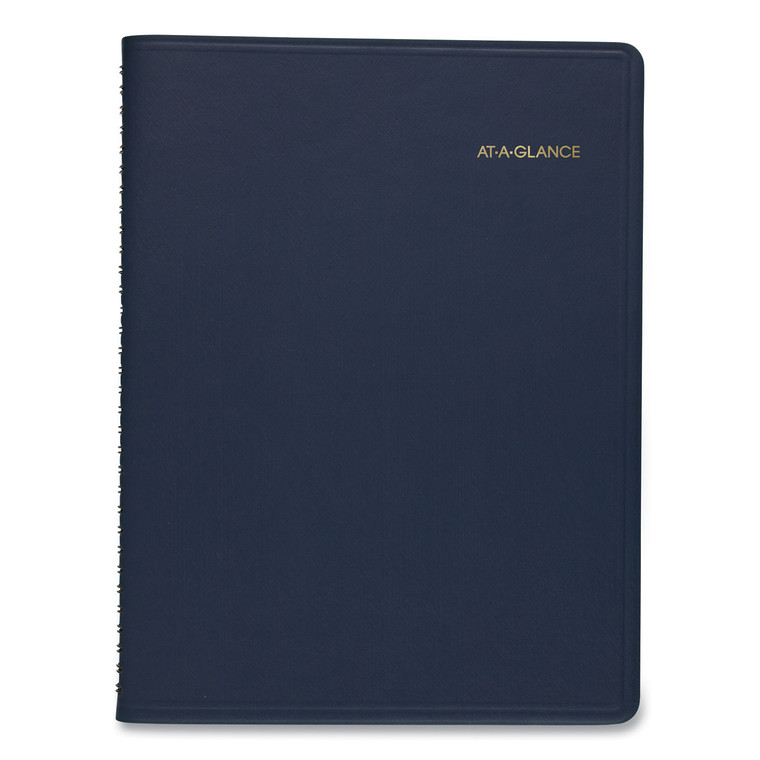 Weekly Appointment Book, 11 X 8.25, Navy Cover, 13-Month (jan To Jan): 2022 To 2023 - AAG7095020