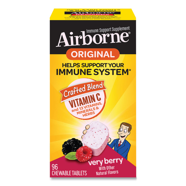 Immune Support Chewable Tablet, Berry, 96 Count - ABN96340