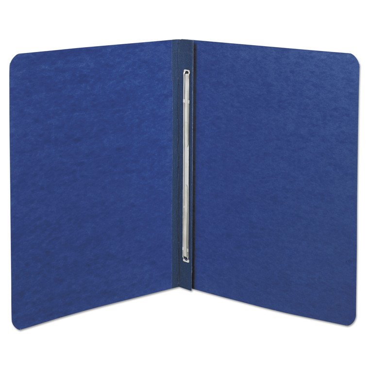 Pressboard Report Cover With Tyvek Reinforced Hinge, Two-Piece Prong Fastener, 3" Capacity, 8.5 X 11, Dark Blue/dark Blue - ACC25973