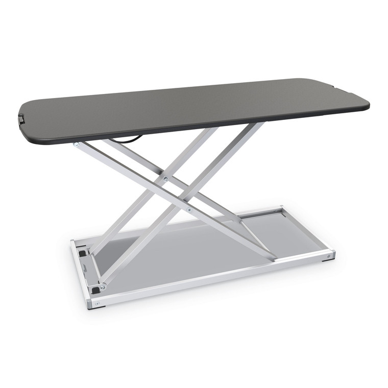 Adaptivergo Laptop Lifting Workstation, 31.25" X 12.63" X 1.38" To 16", Black/silver - ALEAEWR7B